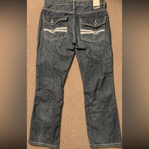 Helix Dark Blue Relaxed Men Jeans